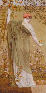 Een Tuin door Albert Joseph Moore